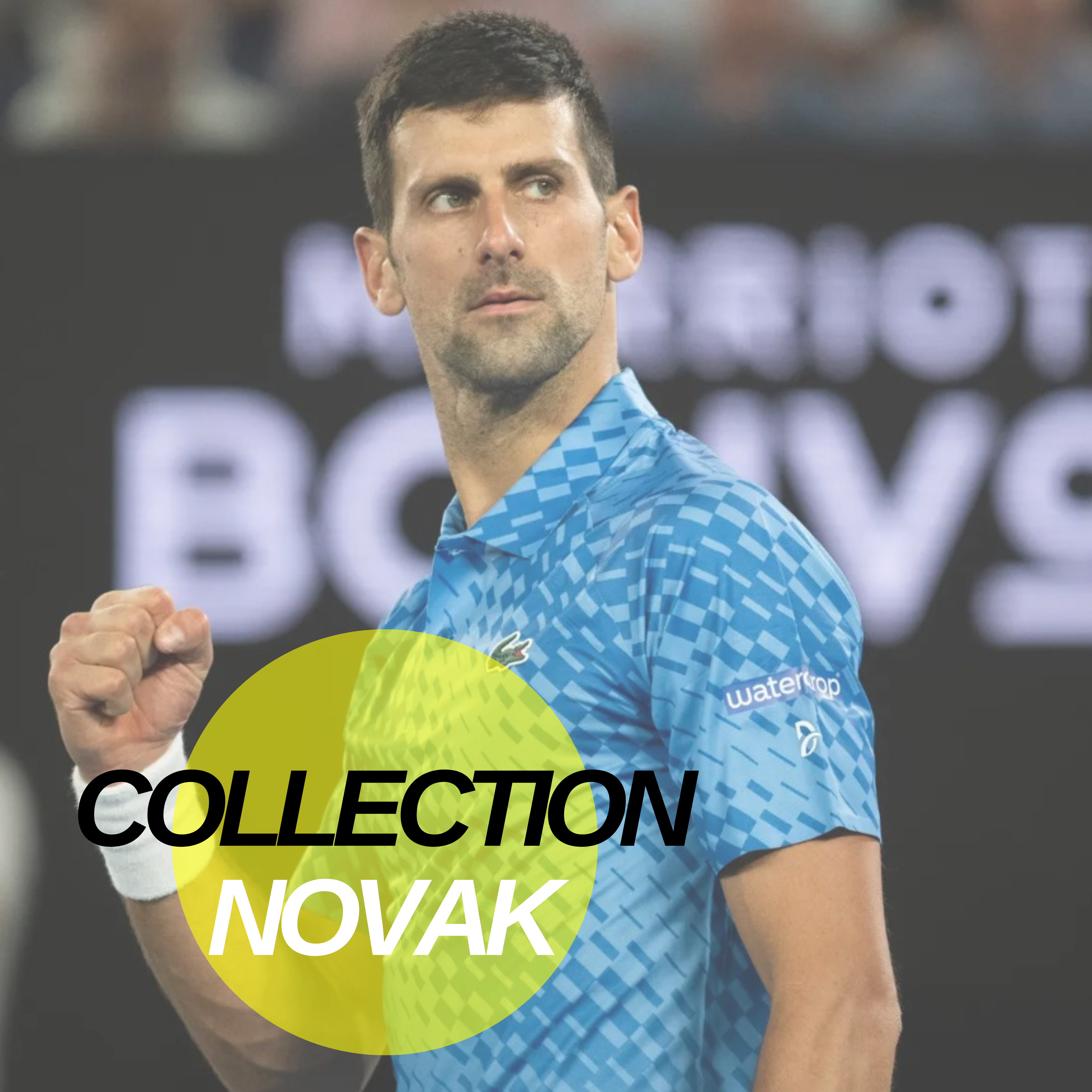 Collection Novak Djokovic | Jeu Set Match - cadeau tennis