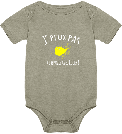 body bébé tennis roger federer cadeau tennis bébé