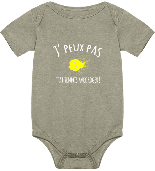 body bébé tennis roger federer cadeau tennis bébé