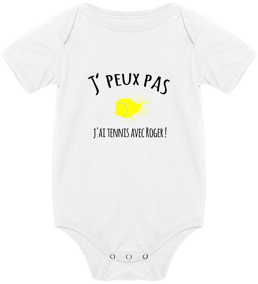 body bébé tennis roger federer cadeau tennis bébé