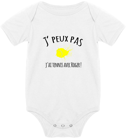 body bébé tennis roger federer cadeau tennis bébé