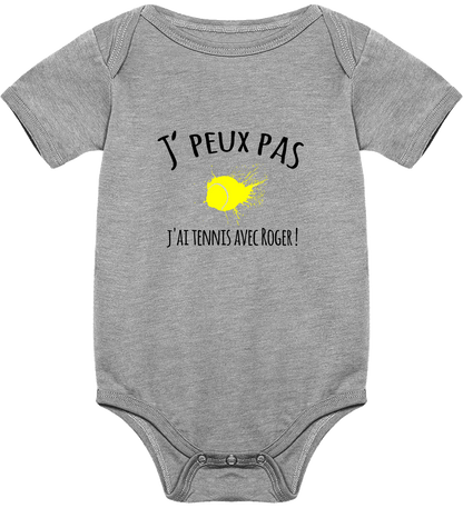 body bébé tennis roger federer cadeau tennis bébé