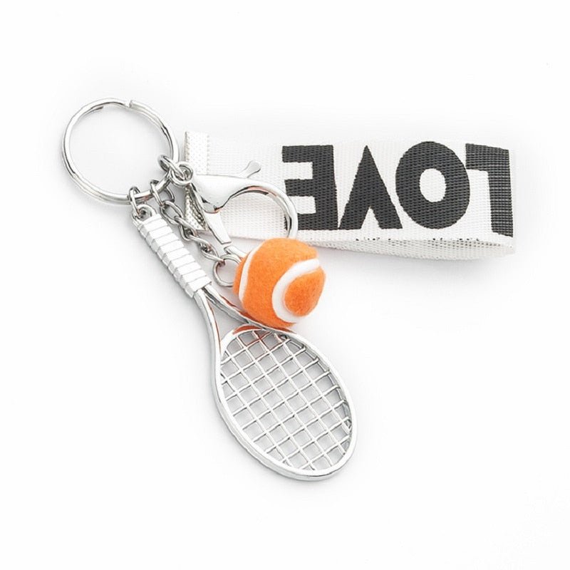 Porte-clé tennis "Love & Tennis™" | Jeu Set Match - bijou tennis - Jeu Set Match-tennis