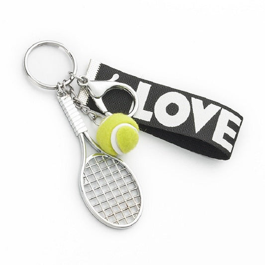 Porte-clé tennis "Love & Tennis™" | Jeu Set Match - bijou tennis - Jeu Set Match-tennis