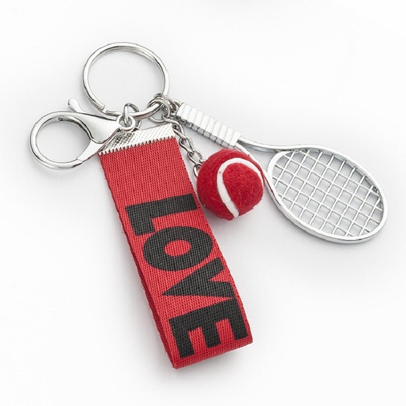 Porte-clé tennis "Love & Tennis™" | Jeu Set Match - bijou tennis - Jeu Set Match-tennis