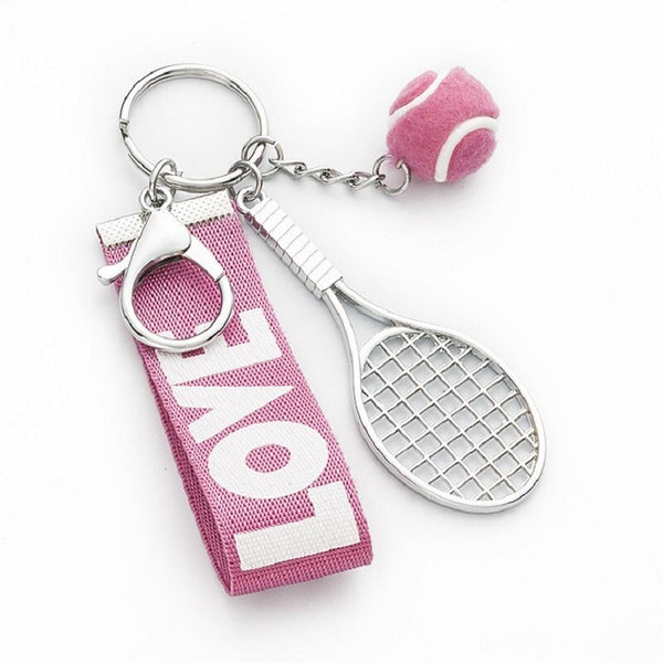 Porte-clé tennis "Love & Tennis™" | Jeu Set Match - bijou tennis - Jeu Set Match-tennis