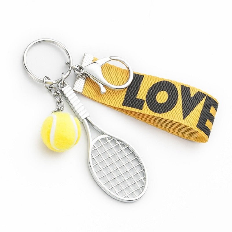 Porte-clé tennis "Love & Tennis™" | Jeu Set Match - bijou tennis - Jeu Set Match-tennis