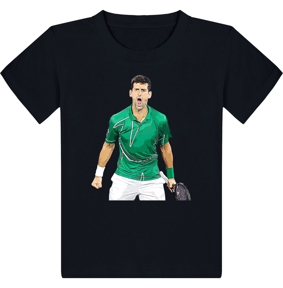 T-shirt Enfant mixte *100% coton bio* "Nole" - Jeu Set Match-tennis