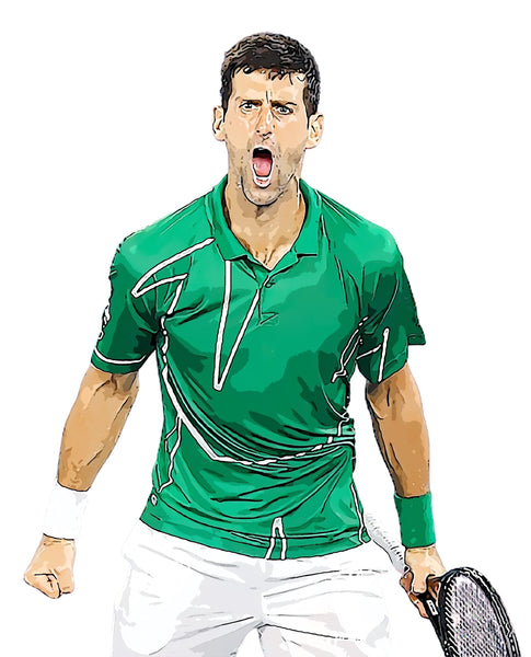 t-shirt tennis homme avec novak djokovic cadeau tennis homme