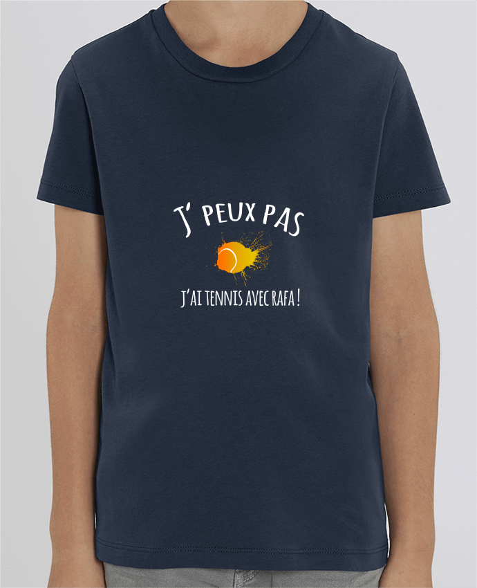 T-shirt tennis Enfant unisexe "J'peux pas, j'ai tennis avec Rafa" - cadeau tennis homme femme enfant