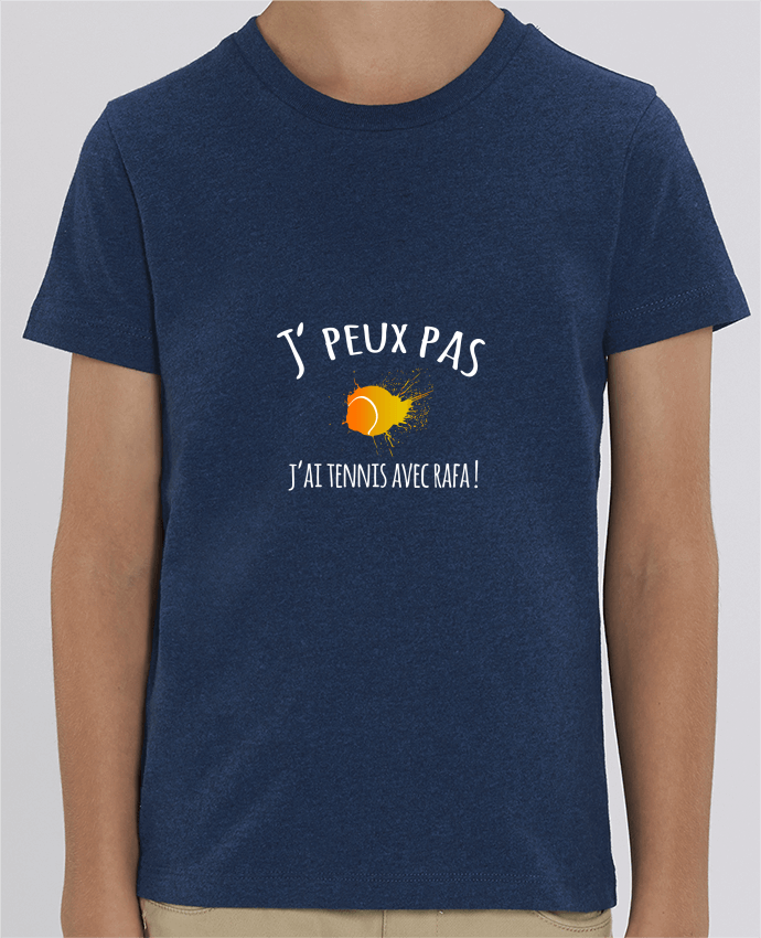 T-shirt tennis Enfant unisexe "J'peux pas, j'ai tennis avec Rafa" - cadeau tennis homme femme enfant