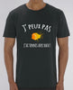T-shirt tennis homme *100% coton bio* "J'peux pas, j'ai tennis avec Rafa !" - Jeu Set Match-tennis