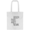 Tote Bag coton  "Roger Rafa Andy Novak" - cadeau tennis homme femme enfant